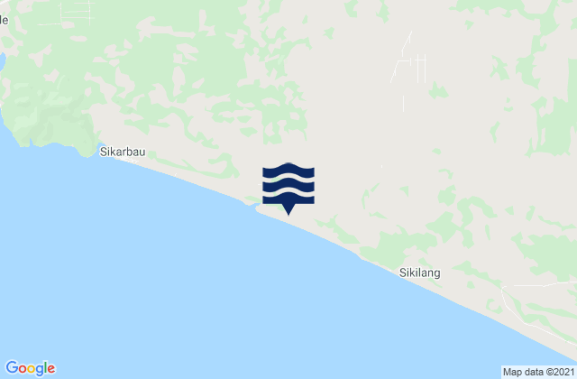 Ujung Gading, Indonesia tide times map