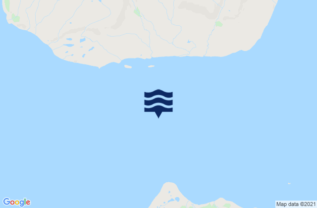 Unga Strait (1.4 miles N of Unga Spit), United States tide chart map