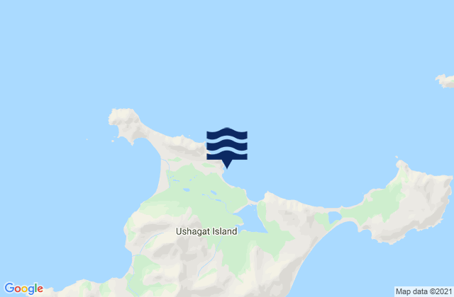 Ushagat Island (Barren Islands), United States tide chart map