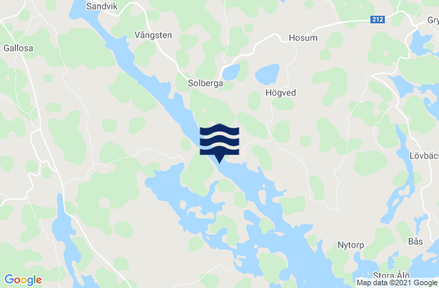 Valdemarsvik, Sweden tide times map