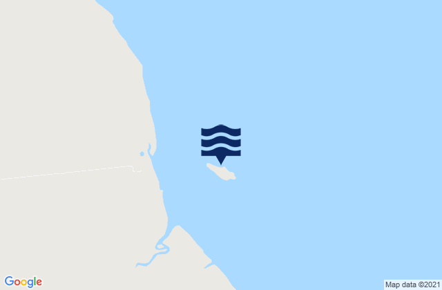 Valentine Island, Australia tide times map