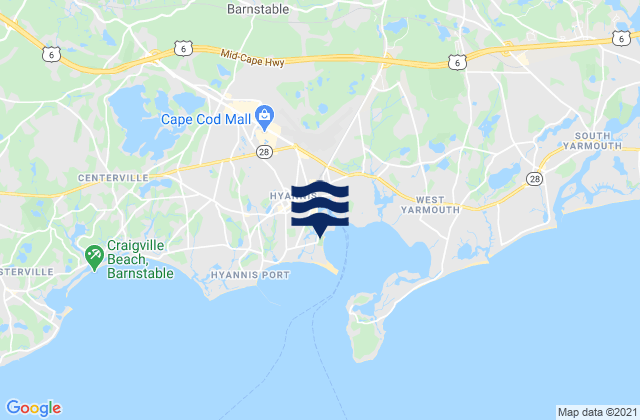 Veterans Beach, United States tide chart map