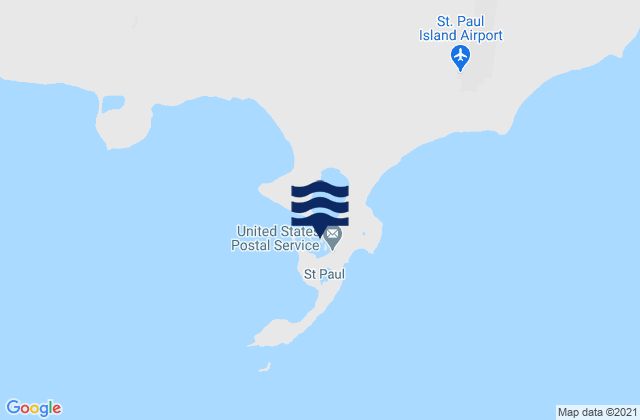 Village Cove St Paul Island, United States tide chart map