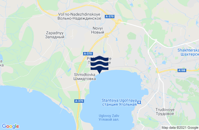 Vol'no-Nadezhdinskoye, Russia tide times map