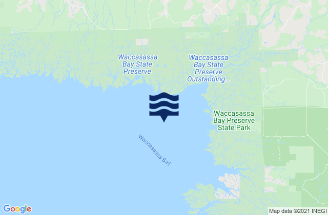 Waccasassa Bay, United States tide chart map