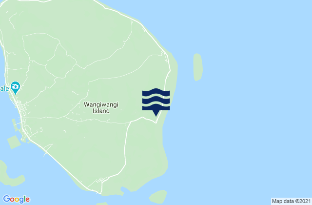 Wakatobi Regency, Indonesia tide times map