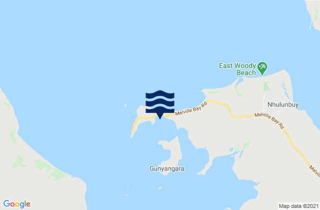 Wanaka Bay, Australia tide times map