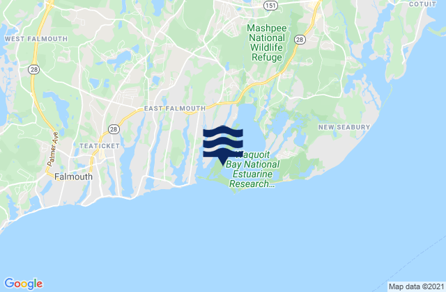 Washburn Island, United States tide chart map