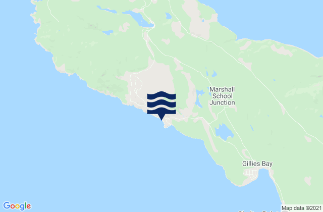 Welcome Bay, Canada tide times map