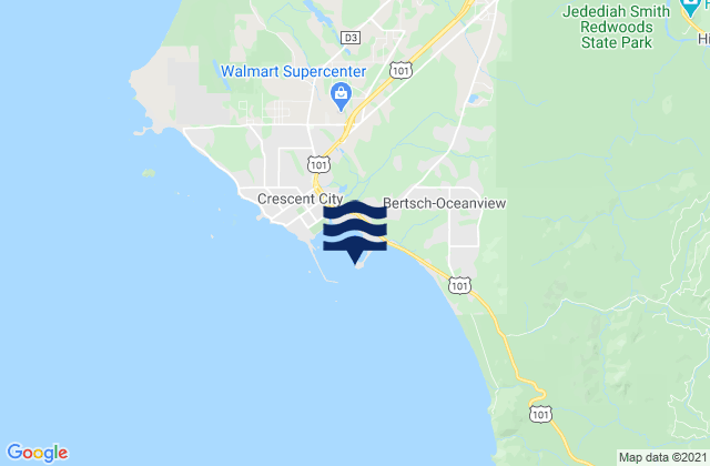 Whaler Island, United States tide chart map
