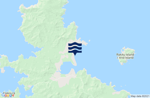 Whangapoua Beach, New Zealand tide times map