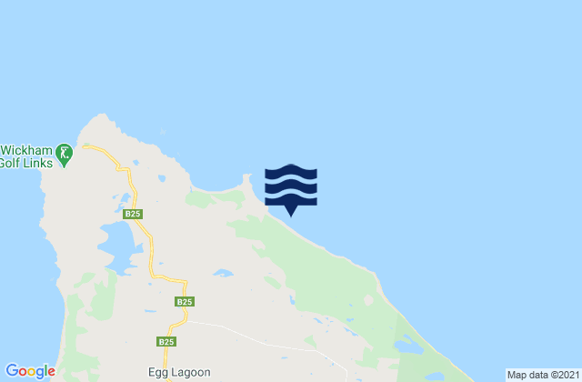 White Beach, Australia tide times map