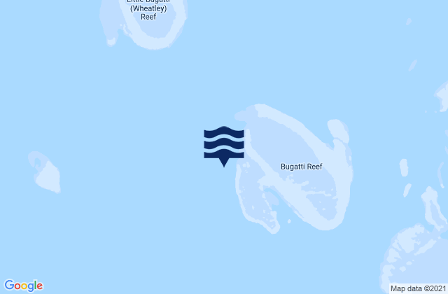 Whitetip Reef Rear, Australia tide times map
