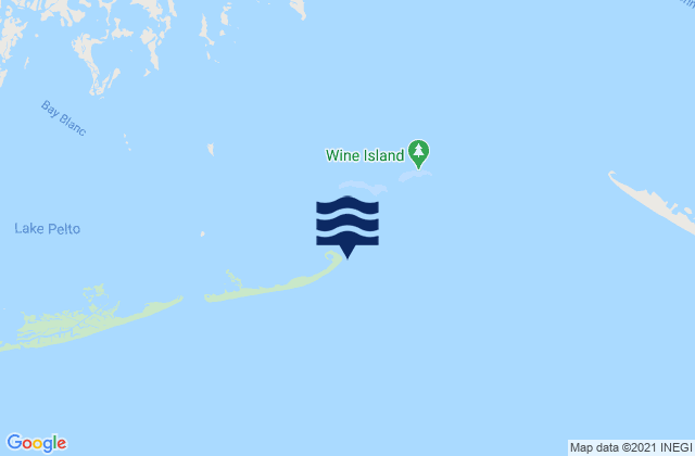 Wine Island Pass, United States tide chart map