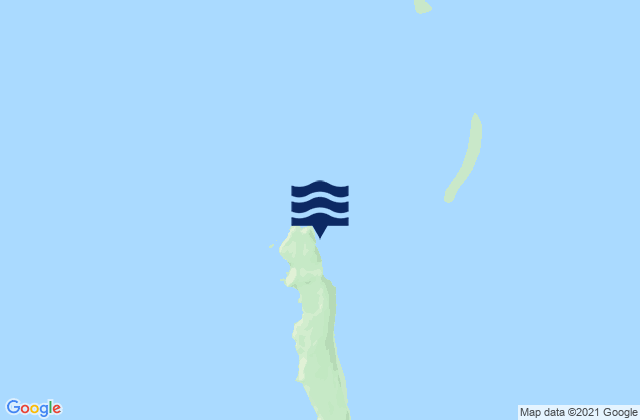 Wingham Island off northeast corner, United States tide chart map