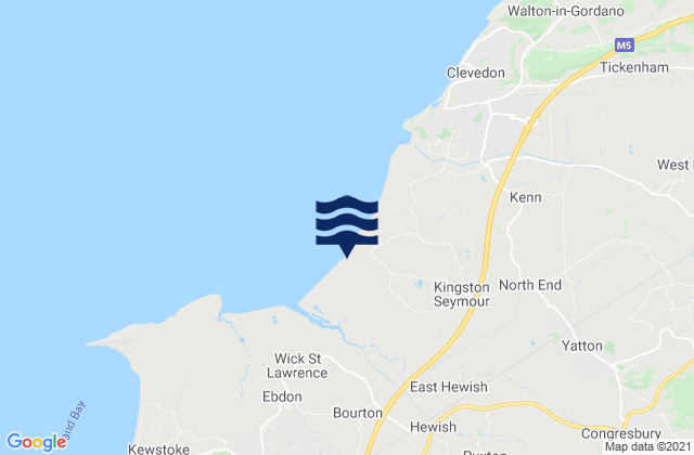 Winscombe, United Kingdom tide times map