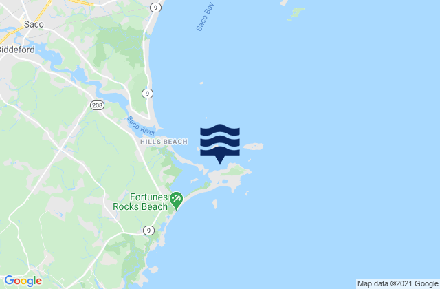 Wood Island Harbor, United States tide chart map