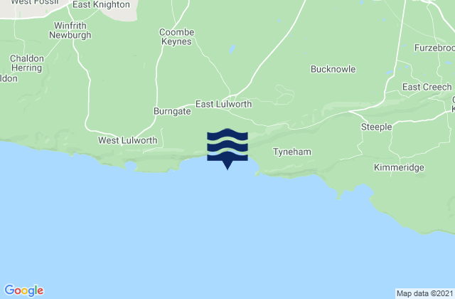 Worbarrow Bay, United Kingdom tide times map