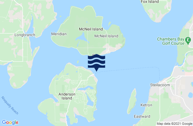 Yoman Point Anderson Island Balch Passage, United States tide chart map
