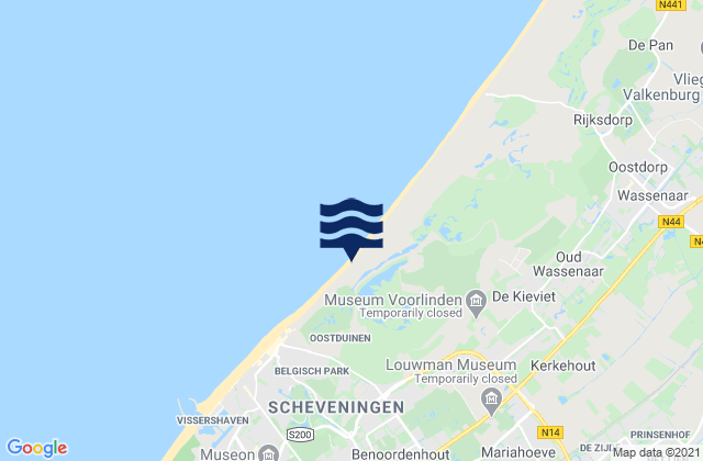 Ypenburg, Netherlands tide times map