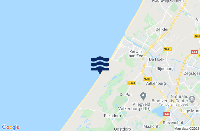 Zoetermeer, Netherlands tide times map
