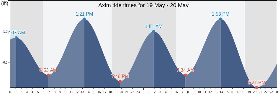 Axim, Nzema East, Western, Ghana tide chart