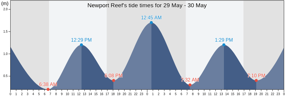 Newport Reef, Northern Beaches, New South Wales, Australia tide chart